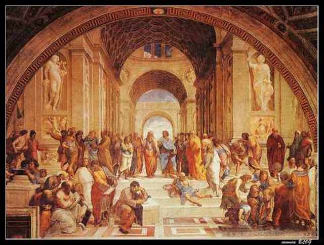 文艺复兴意大利艺坛三杰之一拉斐尔油画