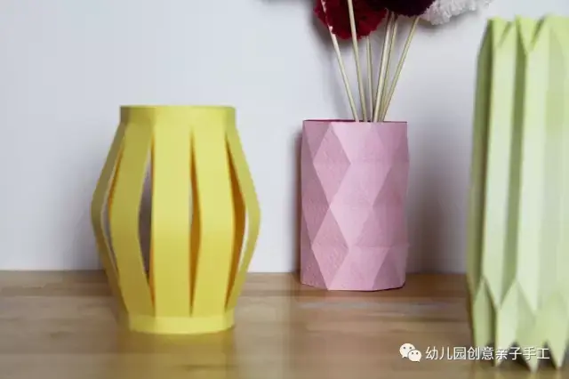 折纸:各有特色的花瓶,你更喜欢哪个?