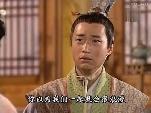年轻的蔡少芬美且有灵,将洛神演活了,马浚伟也是讲个痴情的才气公子演