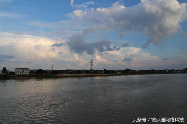 攸县洣水河观景