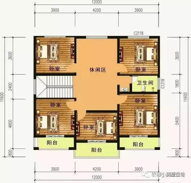 微信公众号搜索:deanbbs,定制设计独一无二的个性化别墅大宅,6500套