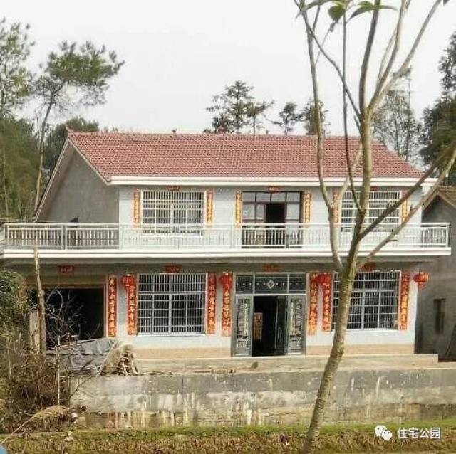 实拍农村自建房16x10米,经济户型,舒适布局!