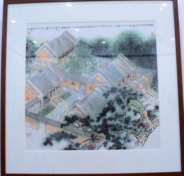 莲池丹青再相会:保定画院绘古莲花池十二景书画展
