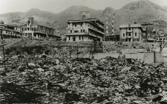 美国投下了第二颗原子弹在长崎,这个城市当日死亡6万人