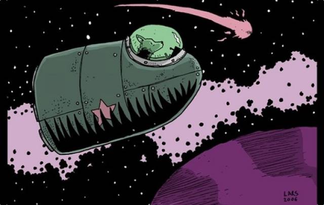 二哈在天上飞?其实是60年前牺牲的“太空狗”莱卡