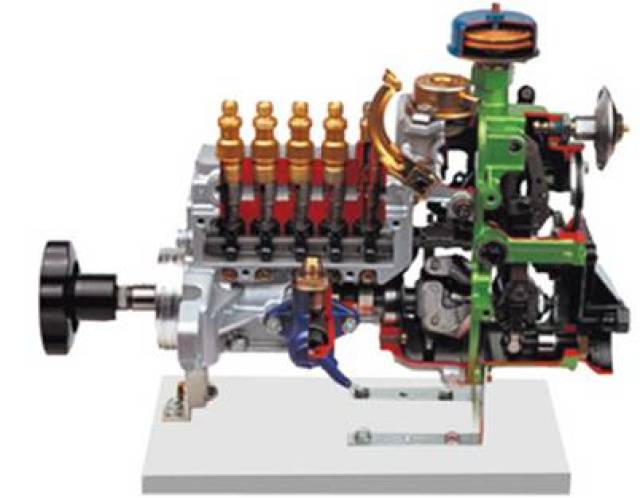 发动机燃油系统部件解剖模型发动机燃油系统模型