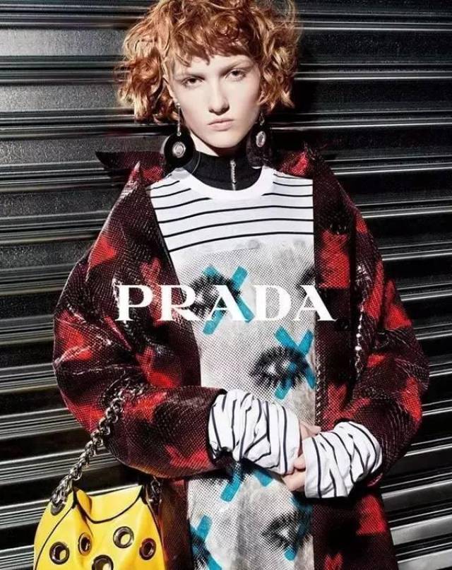 出镜prada2016早春度假系列广告大片