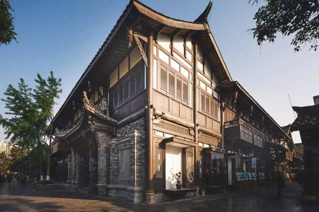 初衷在窄巷著名旅游景区成都子,v初衷机械是把建筑打造成原汁原味的项目设计素材图片