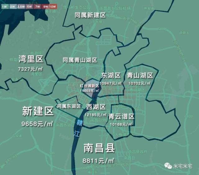 7.28个热点城市房价,来看真正的房价地图!