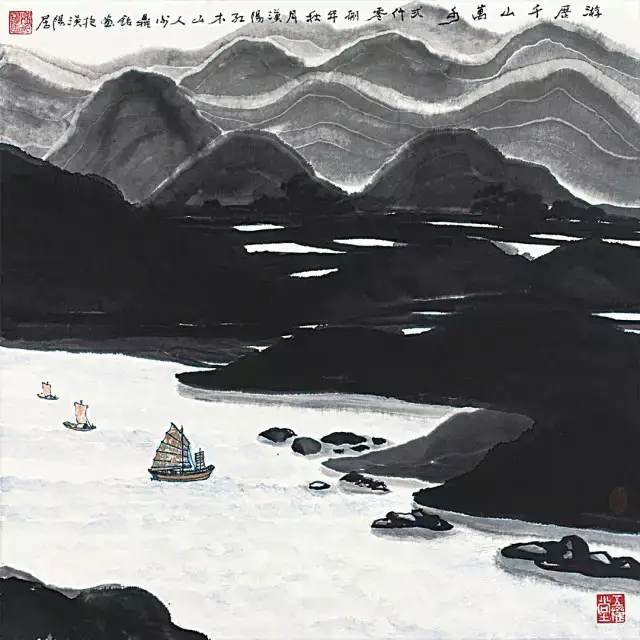 又见"丝路"——谢鼎铭"古海上丝绸之路"组画