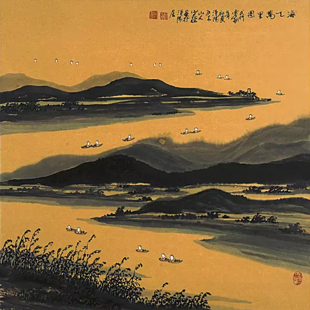 又见"丝路"——谢鼎铭"古海上丝绸之路"组画