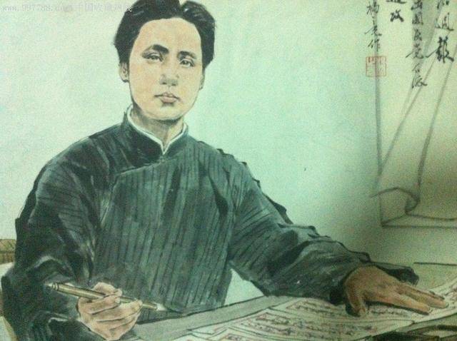 七绝·改西乡隆盛诗赠父亲 1909年,毛主席走出家乡,写了这首诗