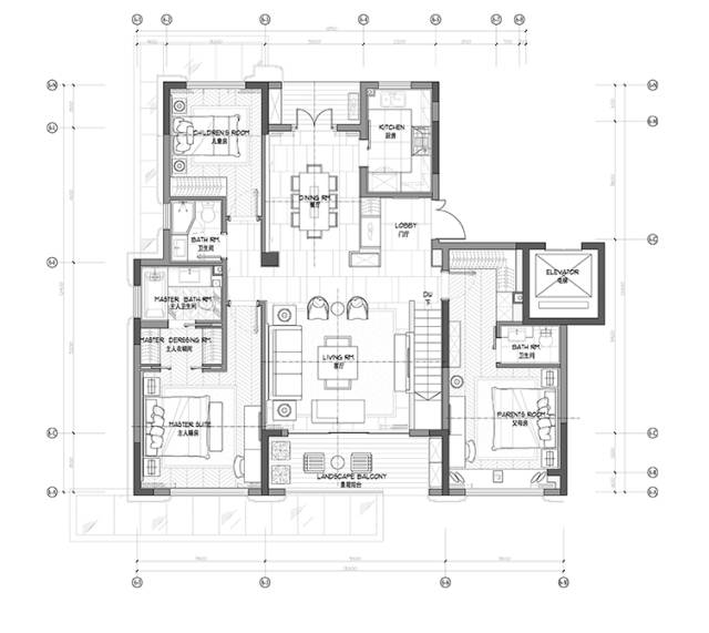 朗城公馆——源自纽约的新古典主义建筑