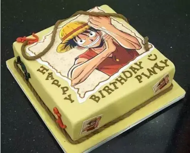 《海贼王》主题创意蛋糕!被萌到了吗?