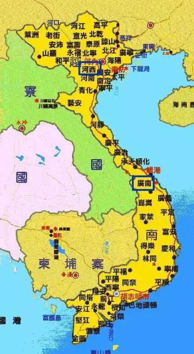 山东省海阳市→越南海阳省小编发现,中国很多地名到了越南,不是升级就