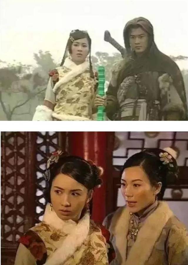喜欢看tvb的朋友们,如果细心一点,发现tvb的古装是循环利用的.