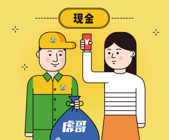 5,虎哥回收站实行 现金支付,回收完成后, 当场完成支付.