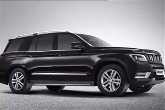 北汽旗舰suv,车长超q7,动力4.0t卖50万,却见不得人