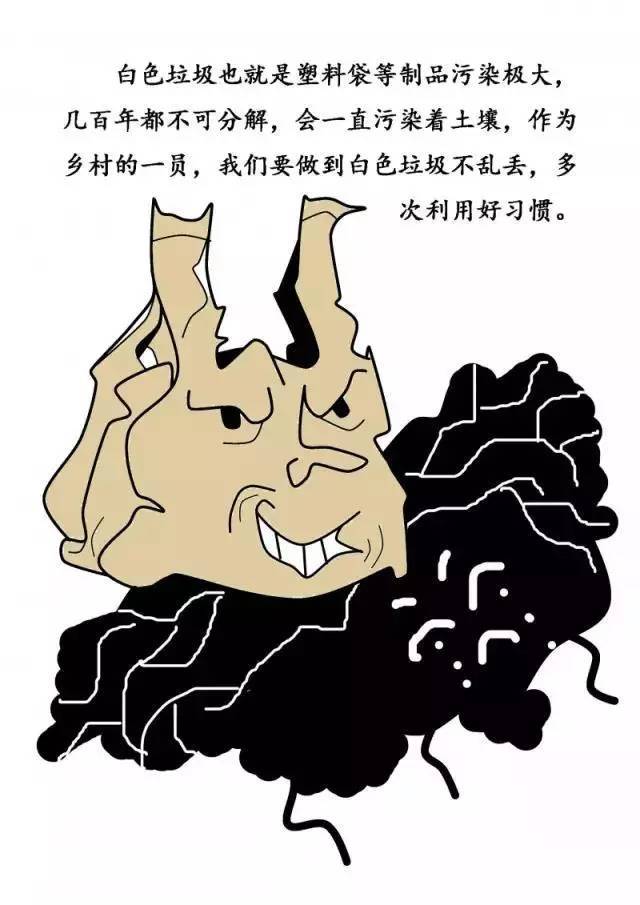 看漫画学环保 保护生态环境 建设美丽乡村