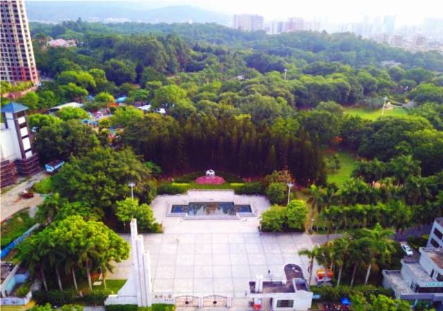 在惠东,南湖公园就是这么一个例子