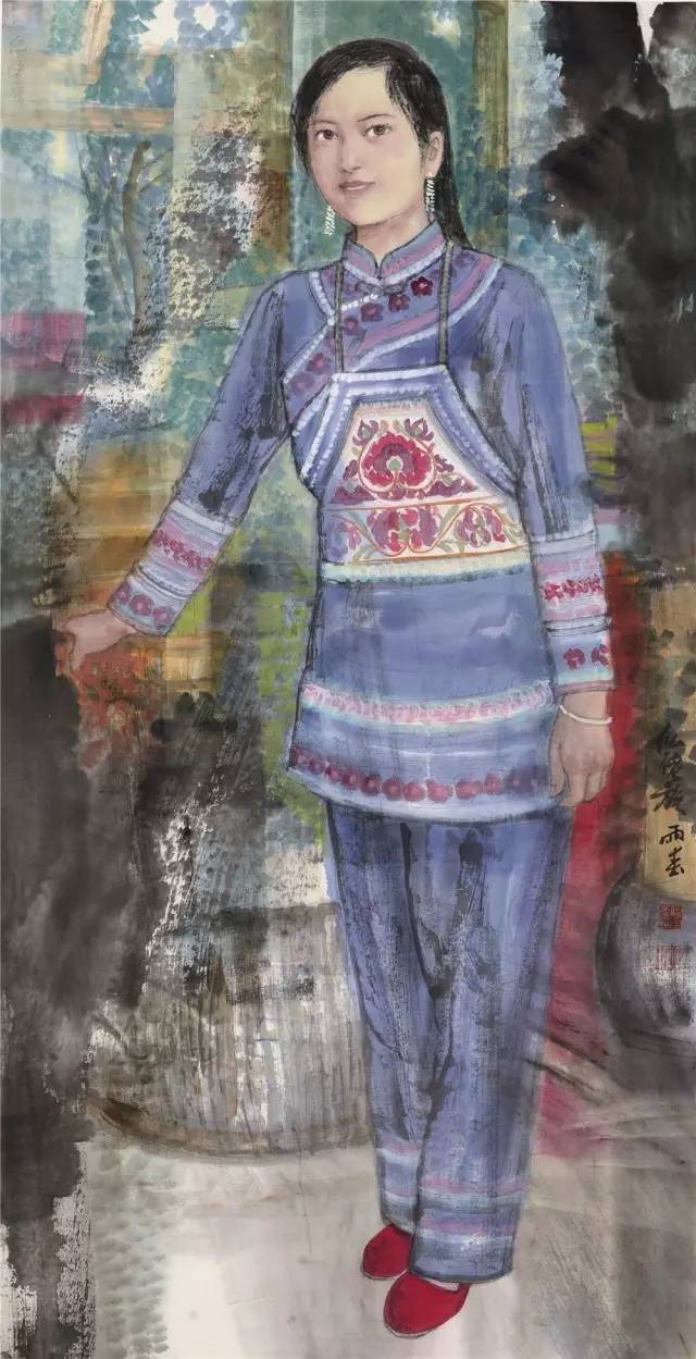 《仡佬族》138x69cm