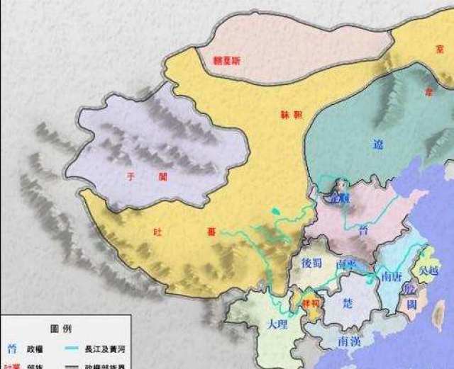 五代十国各国人口兵力_历史上最大器晚成的君主 75岁登基