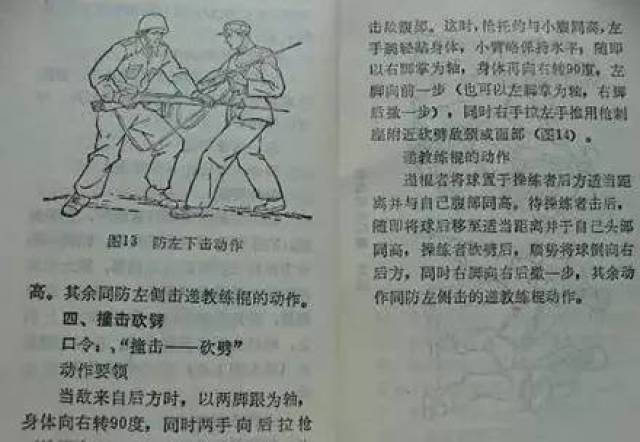 中国人民解放军"三防一刺"刺枪术是目前最实际的长兵技术.