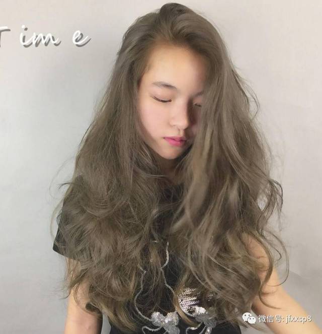 烫发染发中长发合集