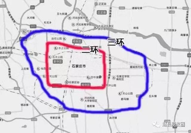 根据规划,石家庄四环要成型,东:机场路+新赵线;南:辛平线(衡井线南移)