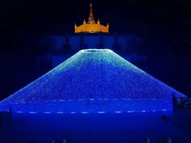 星彩灯光音乐节,恐怕你在银川没有看过这样的新夜景!