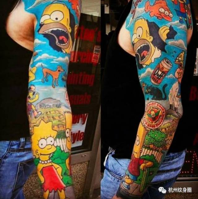 tattoo | 纹身素材:辛普森