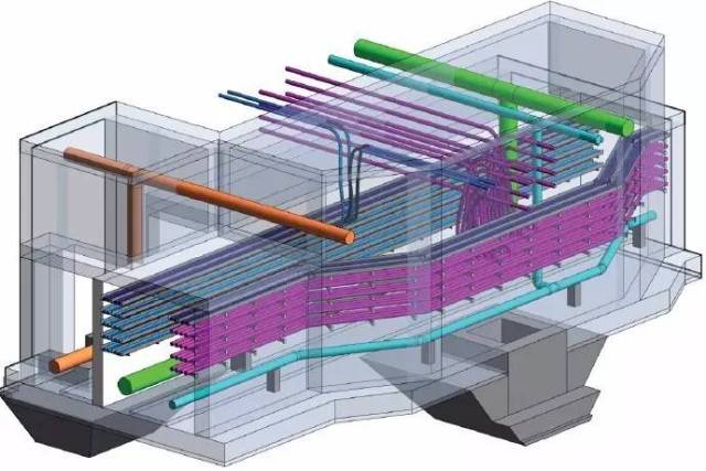 交叉口,分变电所,端部井,组合节点等的bim模型更是完美展示了综合管廊
