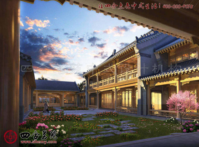 古色古香 中式四合院建筑设计中的传统风韵