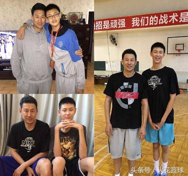 李楠儿子曝近照,15岁身高2米11,单挑完爆老爸确定为国