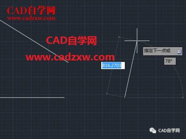 cad中如何捕捉两条线的延长线交点吗?