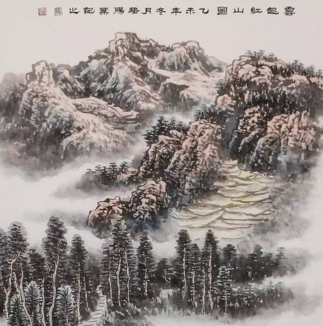 骆阳叶|山水画作品展