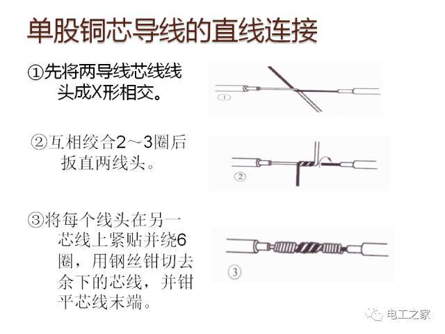 讲解电工必备最新最全的电线(导线)连接方法(图文)