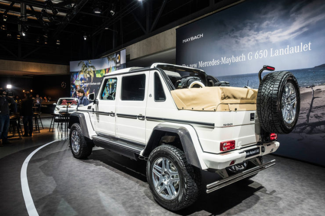 颠覆 迈巴赫g650世界顶级越野车 2018款 landaulet全国限量一台 看花