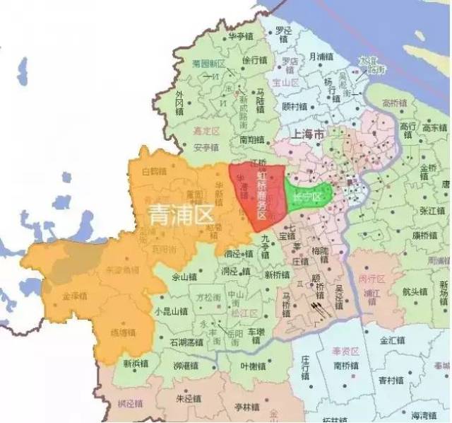 虹桥新区提案再次提交上海政协!合并长宁,青浦,嘉定,闵行等部分区域