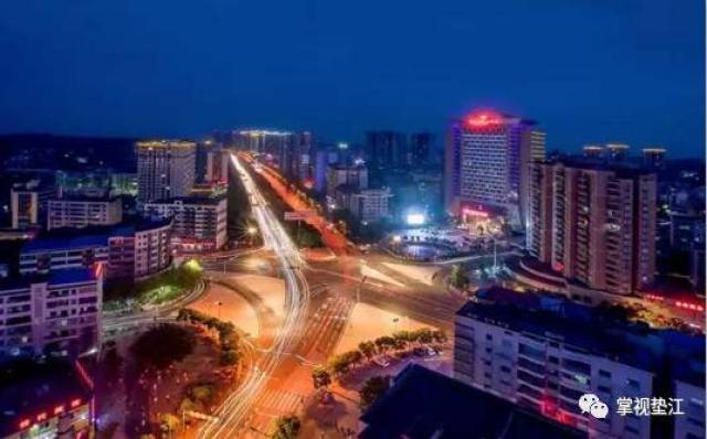 【欣赏】大美垫江之璀璨夜景 让人心醉魂迷…
