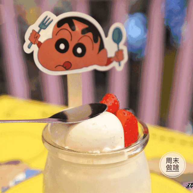 8.22火爆香港の蜡笔小新首家正版餐厅登陆魔都,屁屁布丁好q弹
