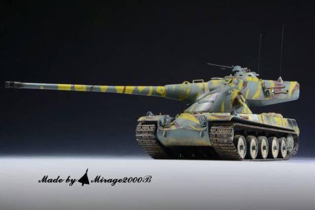 法国—amx 50b 重型坦克模型