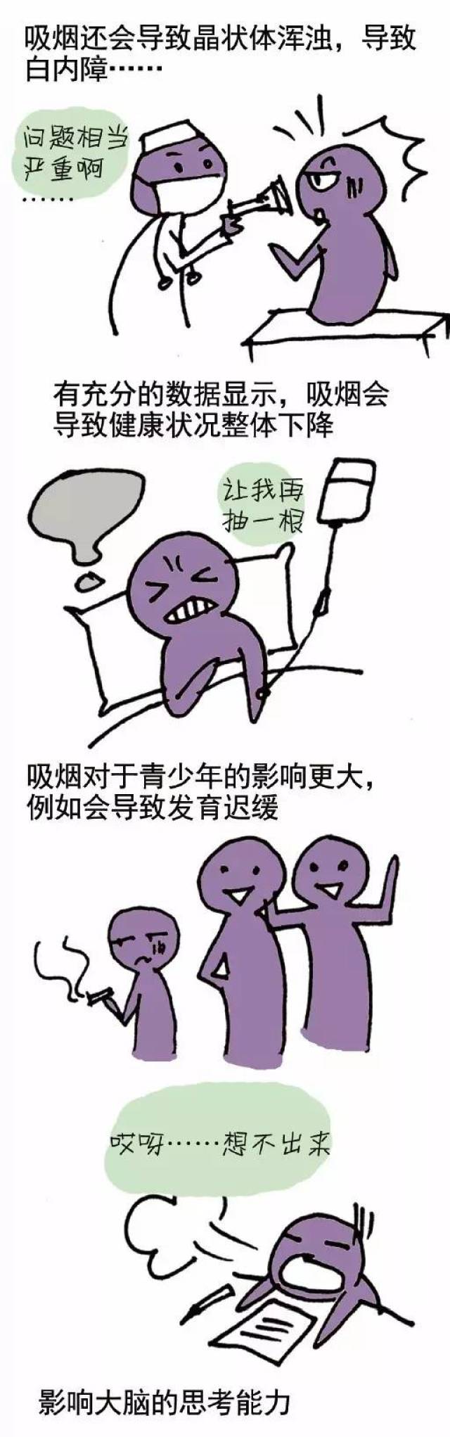 【漫画】吸烟的危害,远比你想象的大!