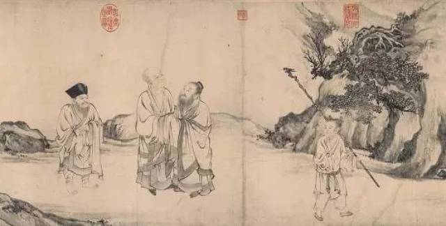 探究中国古代绘画的精华——历代绘画作品集粹手卷部分