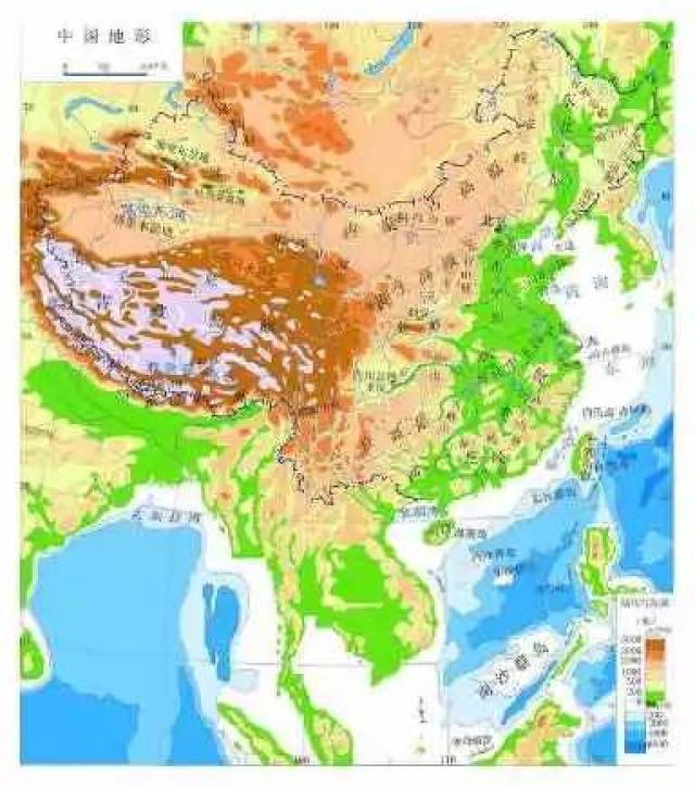 以上四问是中国地形,河流,气候三大地理要素中值得探究的问题,如果