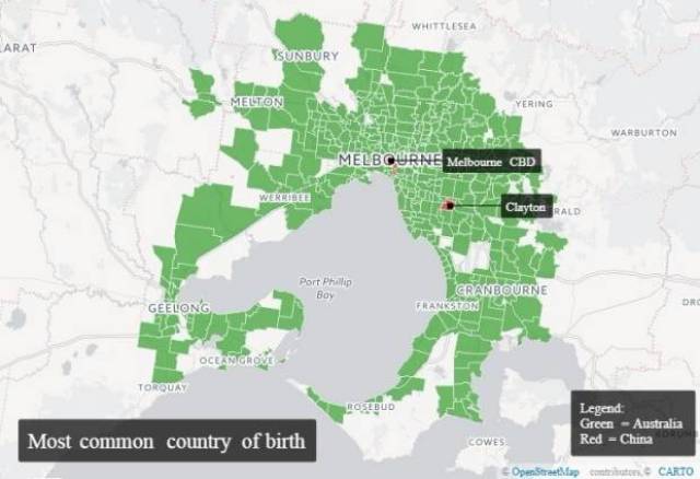 【墨尔本移民地图分析】华人占领墨尔本东部,房价看涨