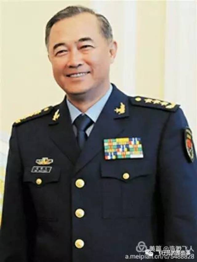 马晓天上将 现任空军司令员 本校15期飞行学员