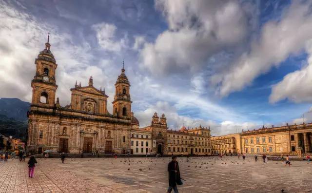 波哥大历史博物馆一角 哥伦比亚的名胜古迹名扬世界,公元16,17世纪所