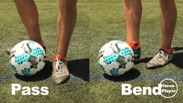 足球基础:如何用脚内侧踢出漂亮的弧线球?
