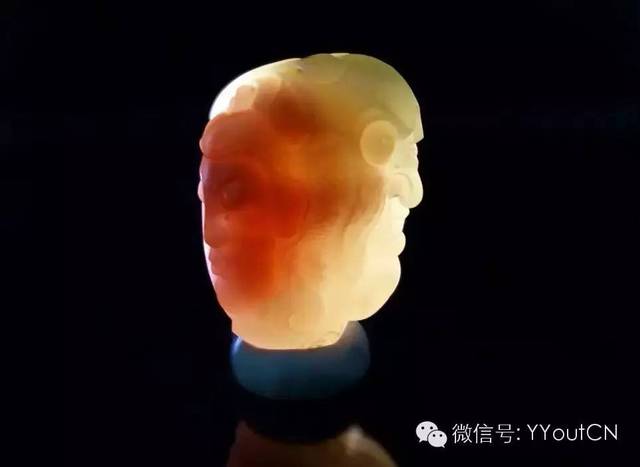 惊绝:灯光下的紫绿玛瑙,唯美色诱,不是所有紫绿过灯都